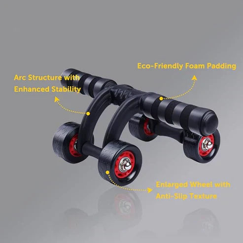 Two-wheel hand pusher from LORDEX Fitness, featuring sturdy metal construction and ergonomic handles for easy maneuvering.