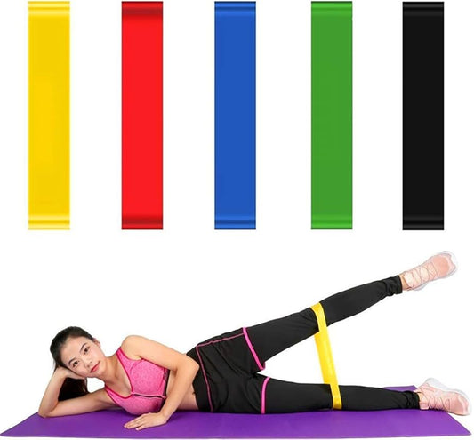 Black exercise resistance belt from My Store with adjustable straps for strength training and fitness workouts.