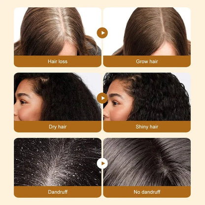 Bottle of Desert Hubs Batana Hair Oil (Original) with labeling, showing the natural hair care product close-up.