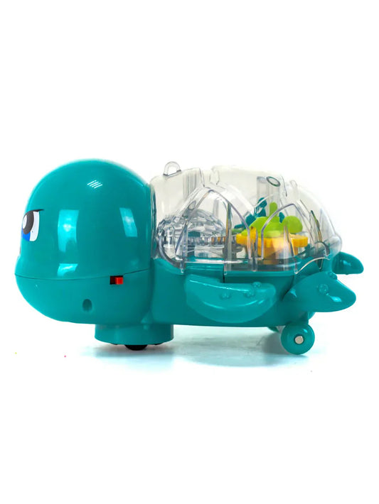 Cute turtle toy from My Store featuring a soft, colorful plush turtle with a friendly face and textured shell for children.