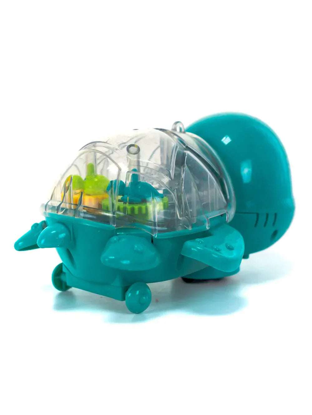 Cute turtle toy with soft green shell and adorable face, perfect for children, by My Store.