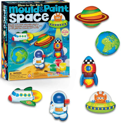 Dark Mould & Paint Space Kit by My Store, featuring tools and materials for mold-making and painting projects in a space-themed set.