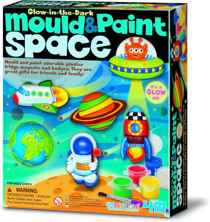 Dark Mould & Paint Space Kit by My Store featuring dark-colored molds and painting tools for craft projects.