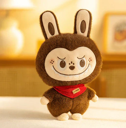 Cute Labubu bunny plush toy by My Store, soft and cuddly with long ears and adorable facial features, perfect for hugging.