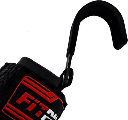My Store Lordex fitness lifting hook straps for weightlifting and strength training, showing durable black straps with hooks.