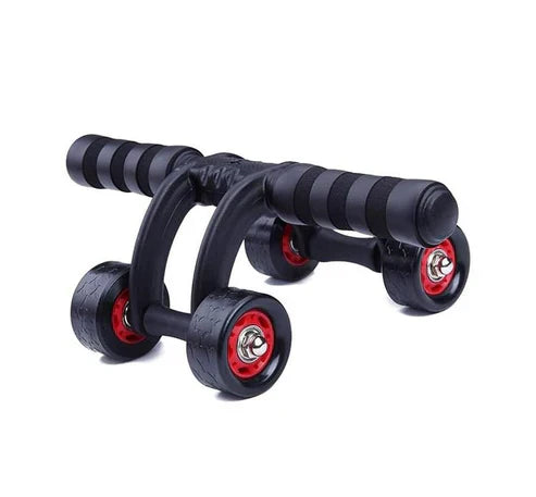Two-wheel hand pusher from LORDEX FITNESS with sturdy handles for exercise and fitness training.