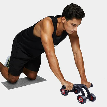 LORDEX FITNESS two-wheel hand pusher with sturdy handles and durable wheels, ideal for fitness and outdoor exercises.