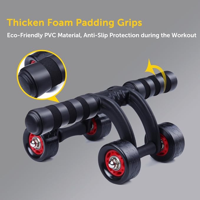 Two-wheel hand pusher from LORDEX FITNESS with sturdy handles, designed for easy pushing and maneuvering.