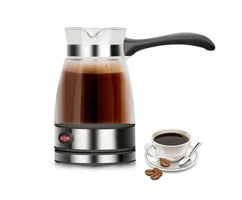 My Store ZK electric water kettle with stainless steel body, ergonomic handle, and spout for easy pouring.